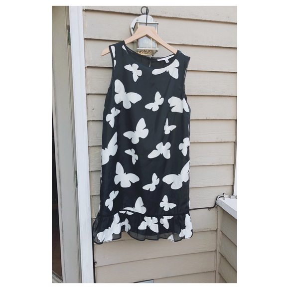 NWOT Max Studio Print Shift Dress - Picture 2 of 5